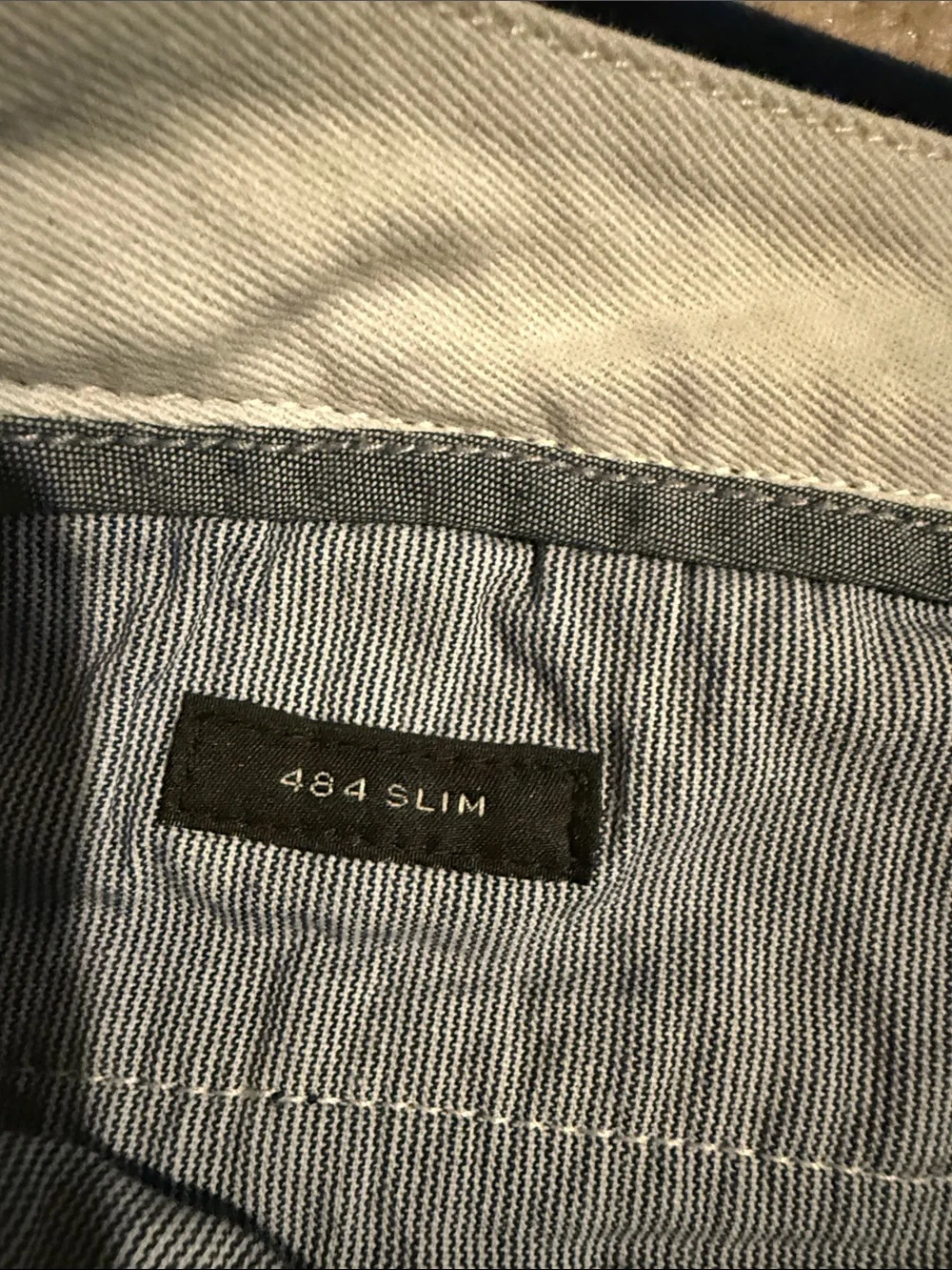 J. Crew Men's Navy Slim Fit Stretch Chinos